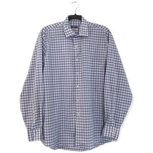 Van Heusen Flex Regular Fit Plaid Casual Button Down Shirt Mens Size XL